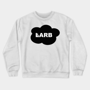 Black LARB Studios Cloud | LARB Studios & Abelia Rose Crewneck Sweatshirt